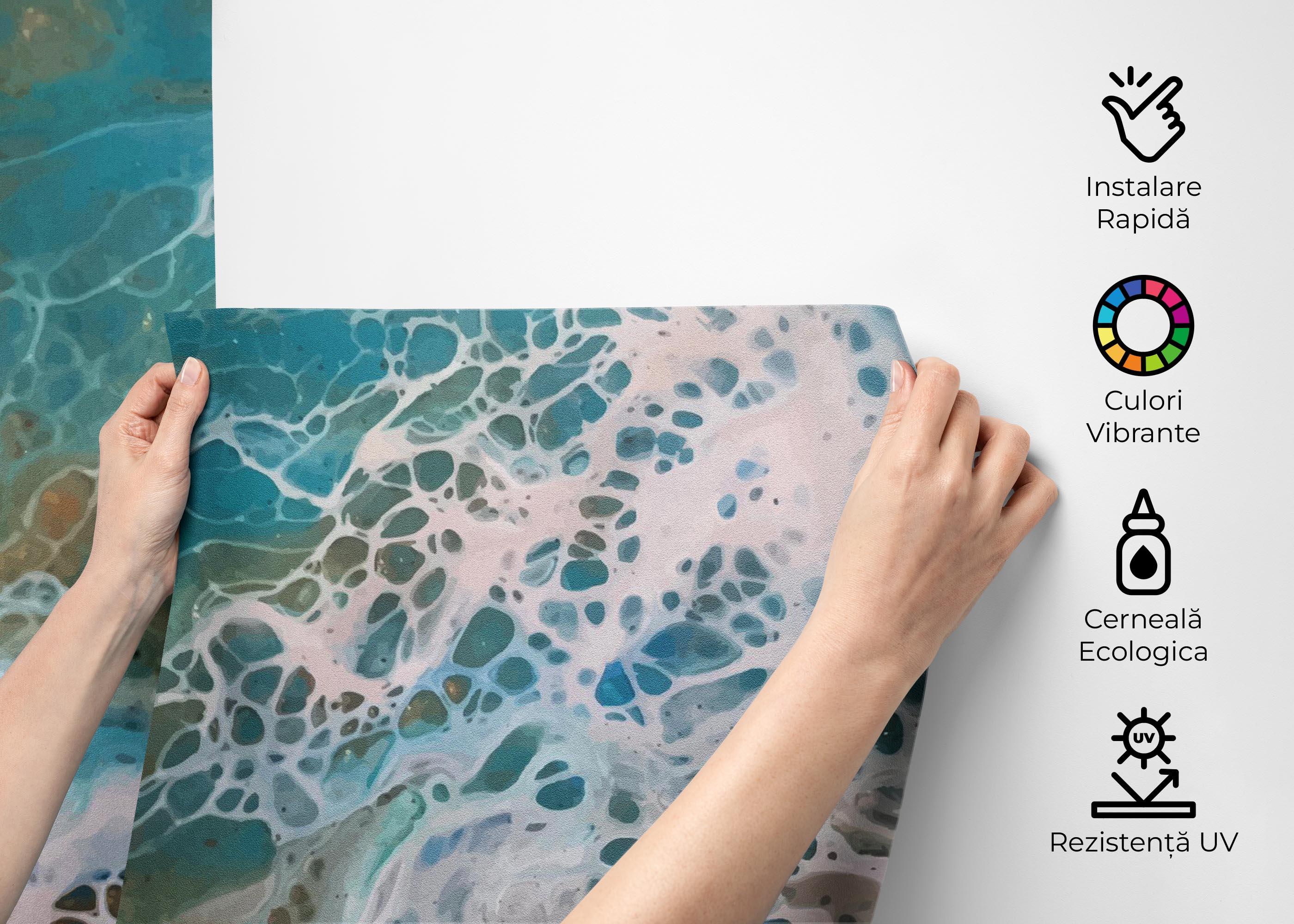 Fototapet Beach Marble Art mockup 2