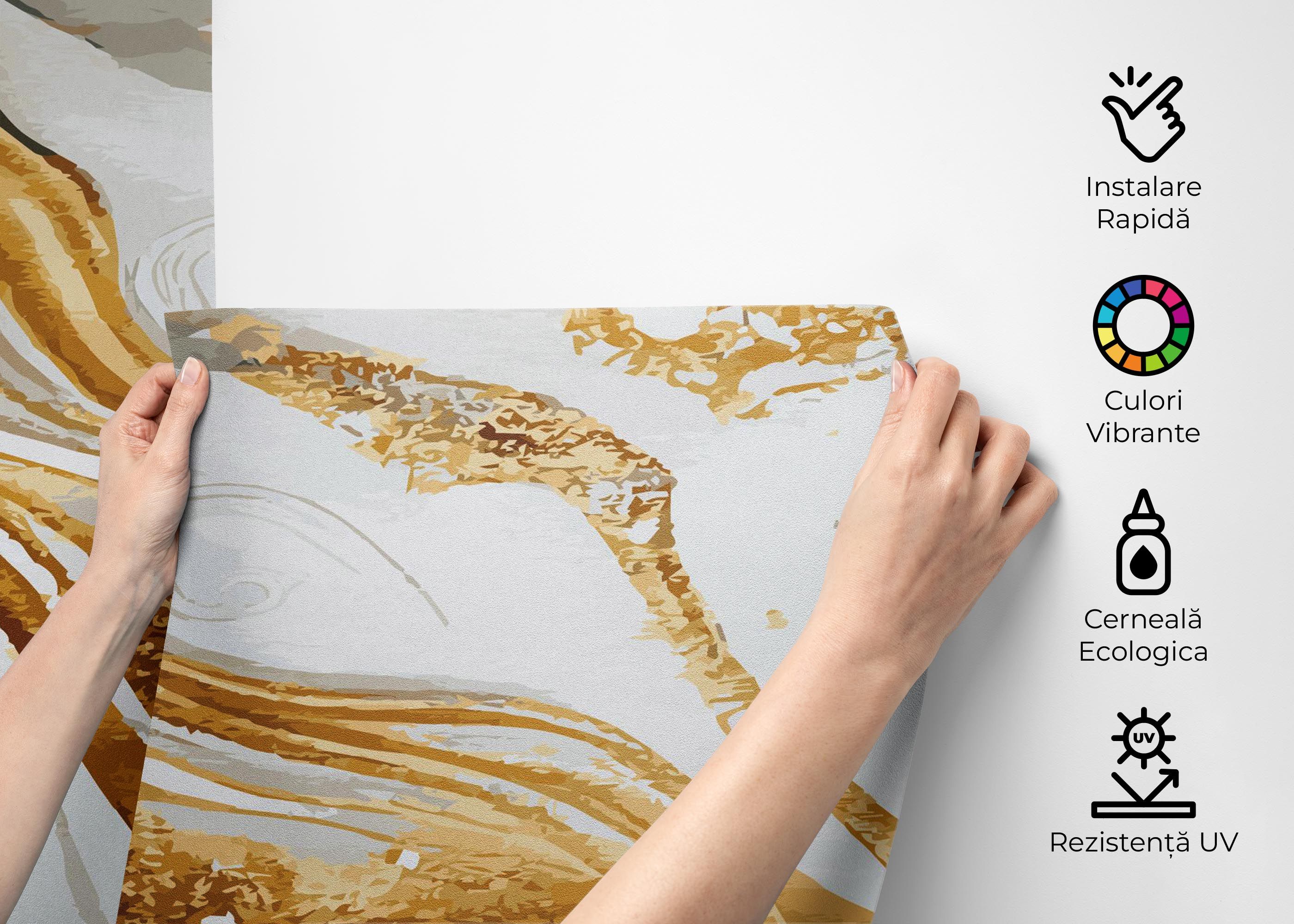 Gold Glitter Marble mockup 2