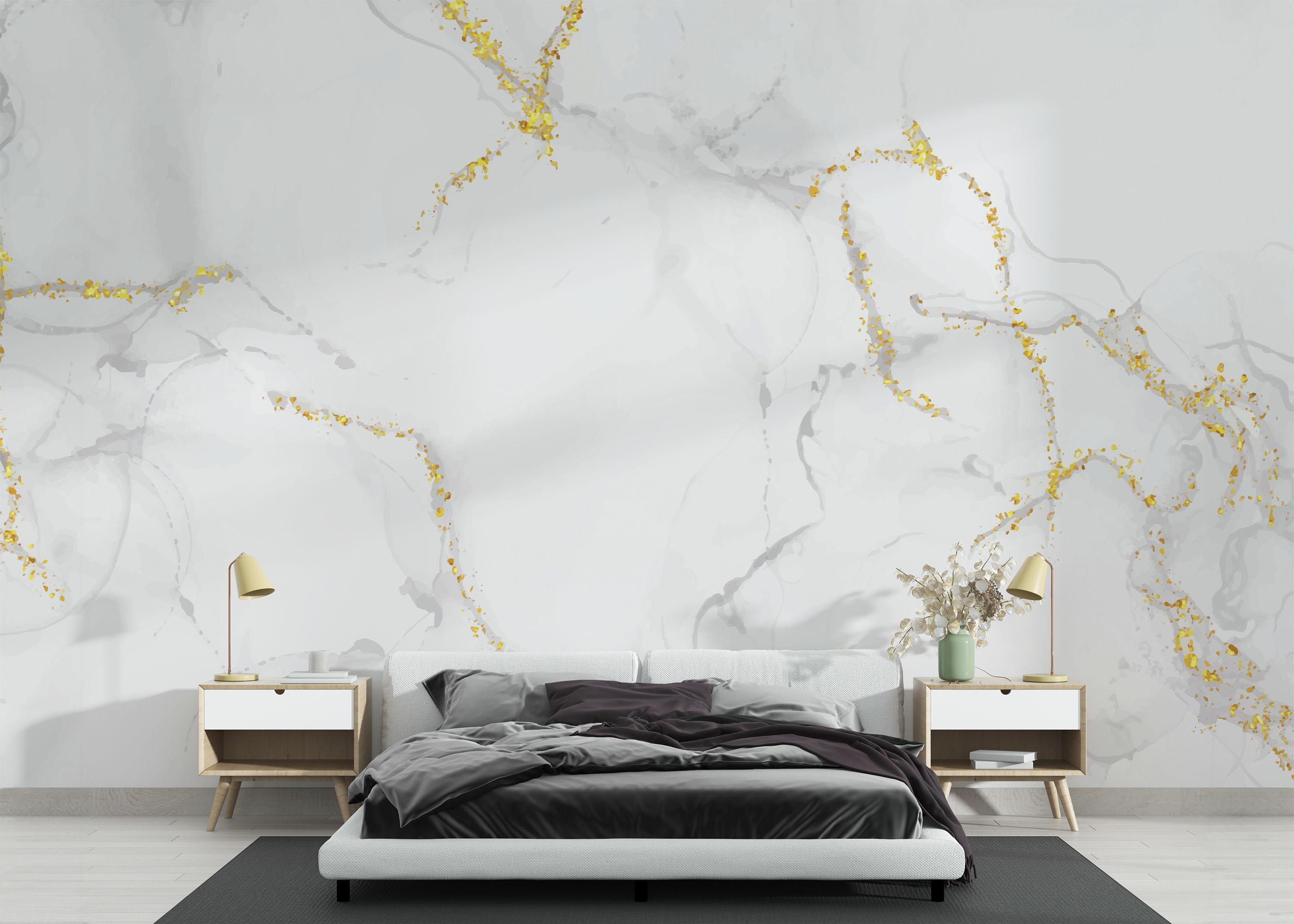 Fototapet Elegant White Marble mockup 3