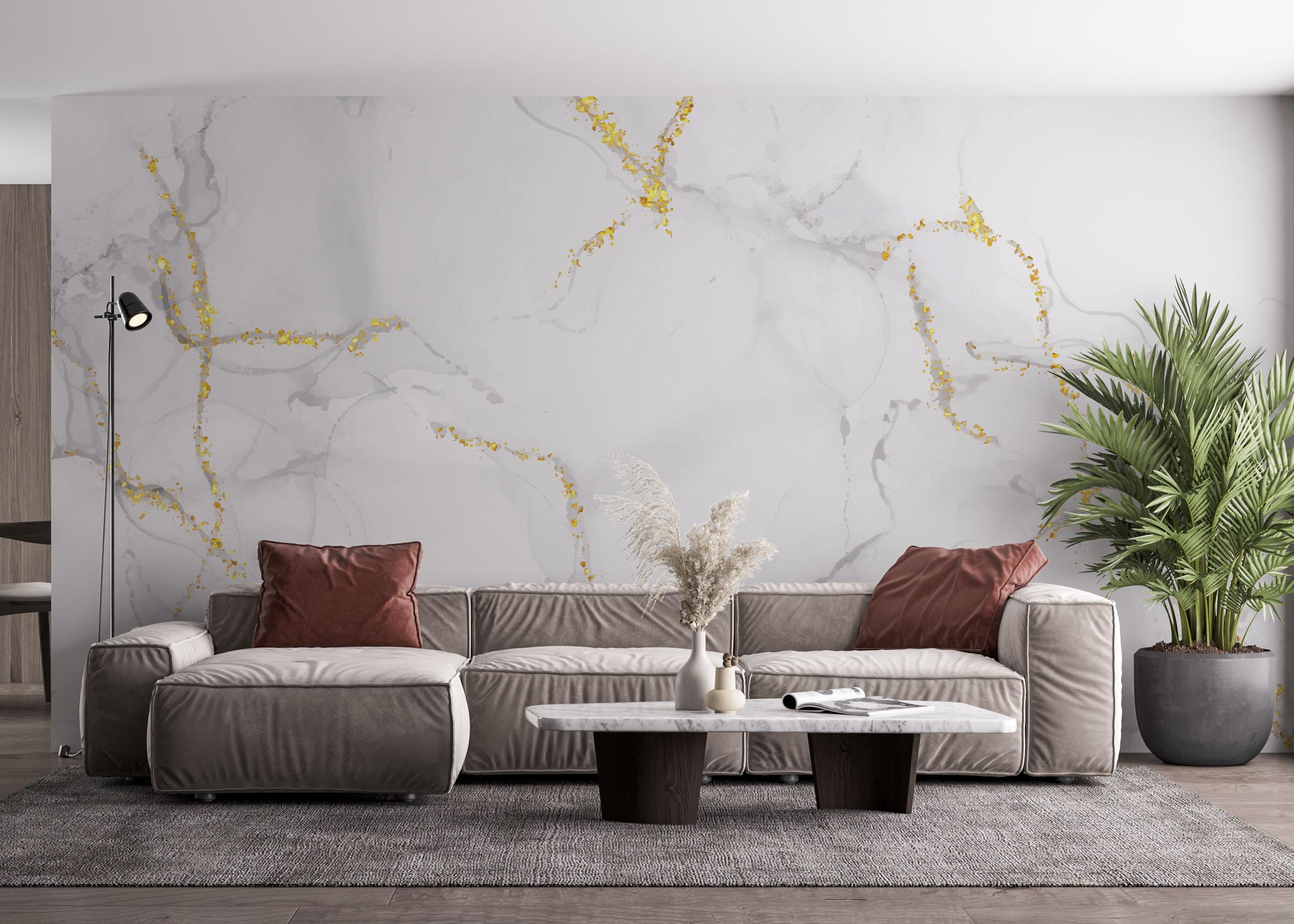 Fototapet Elegant White Marble mockup 4