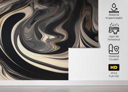 Cream Brown Marble mockup 5