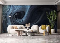 Cool Blue Marble mockup 6