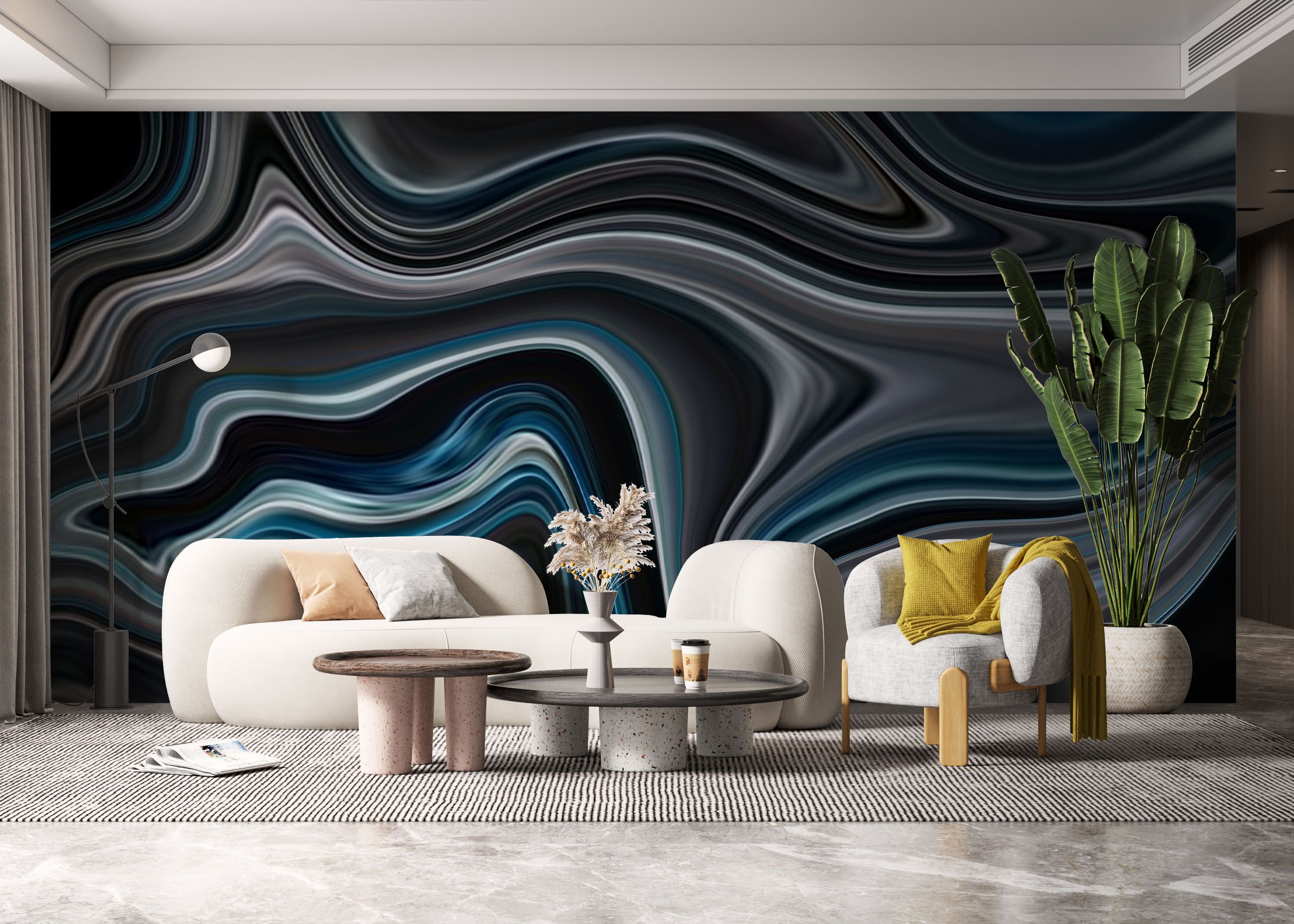 Dark Grey Marble mockup 6