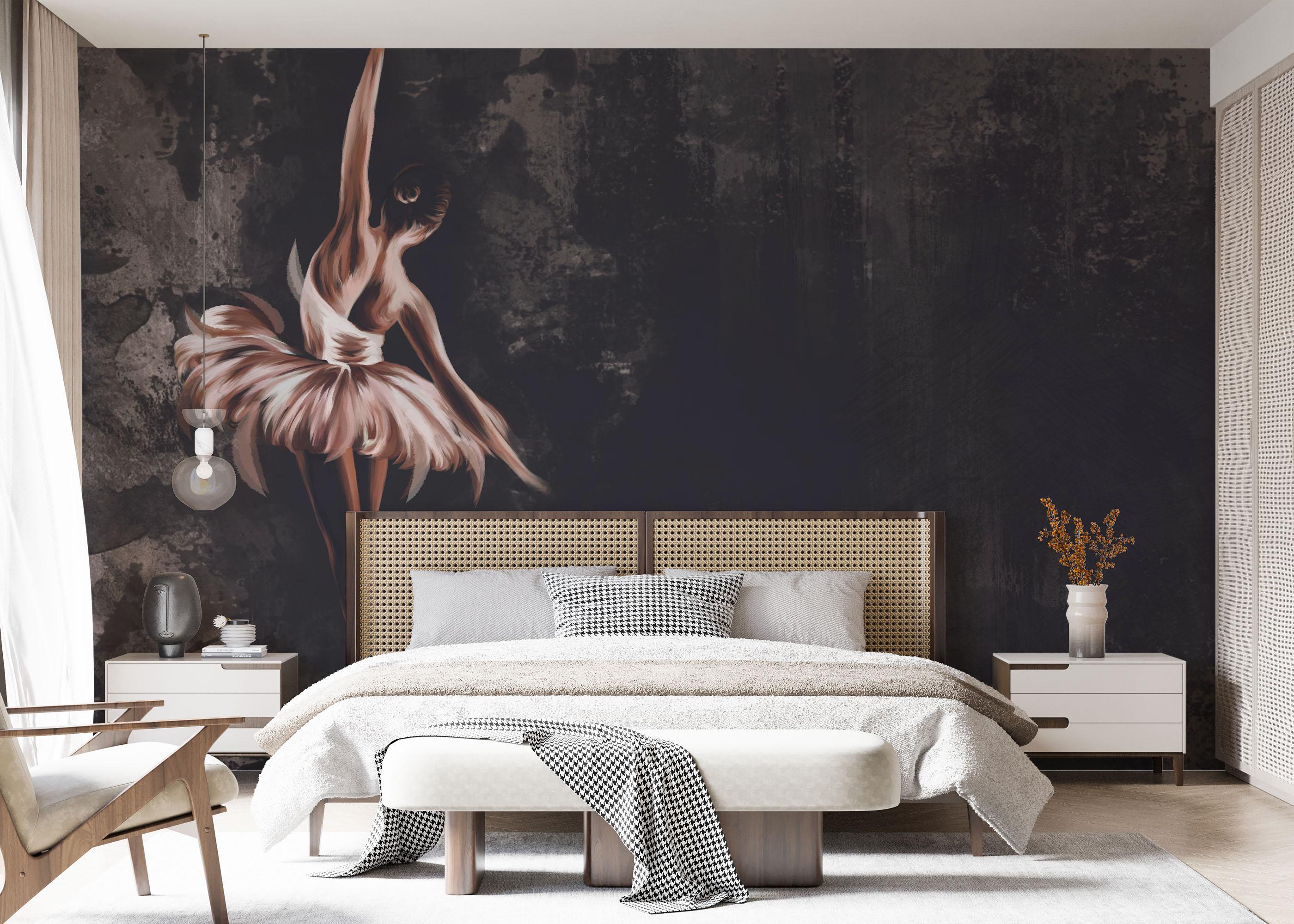 Fototapet Ballerina mockup 7