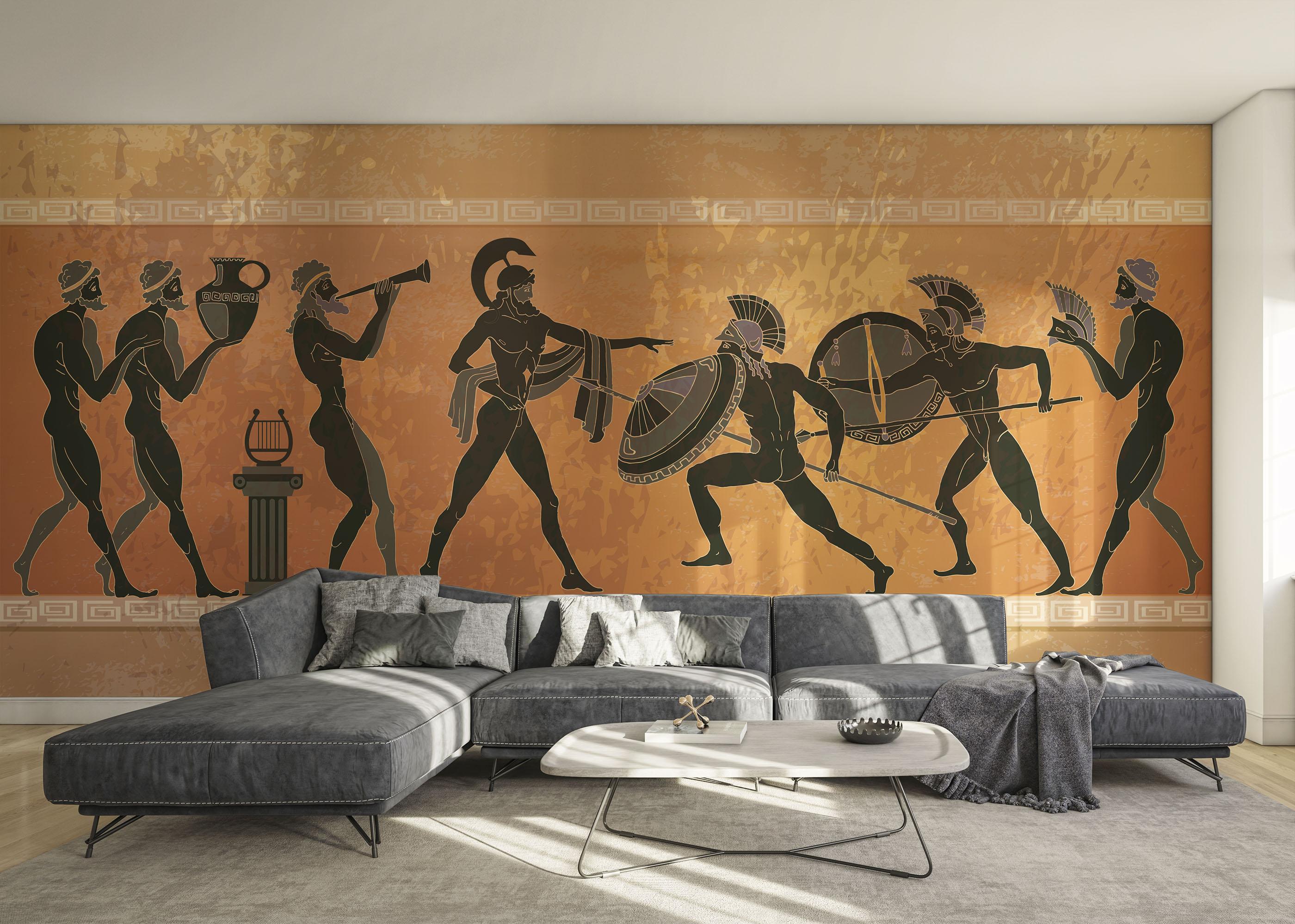 Fototapet Ancient Greek mockup 0