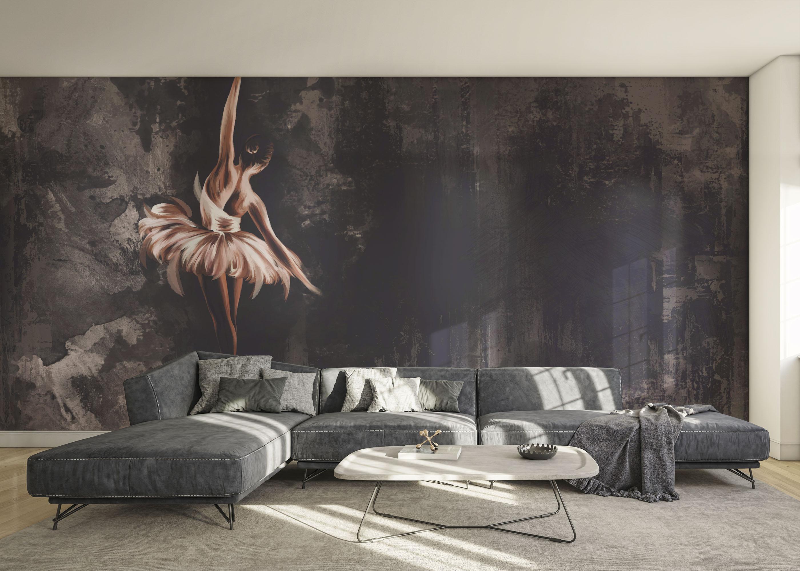 Fototapet Ballerina mockup 0