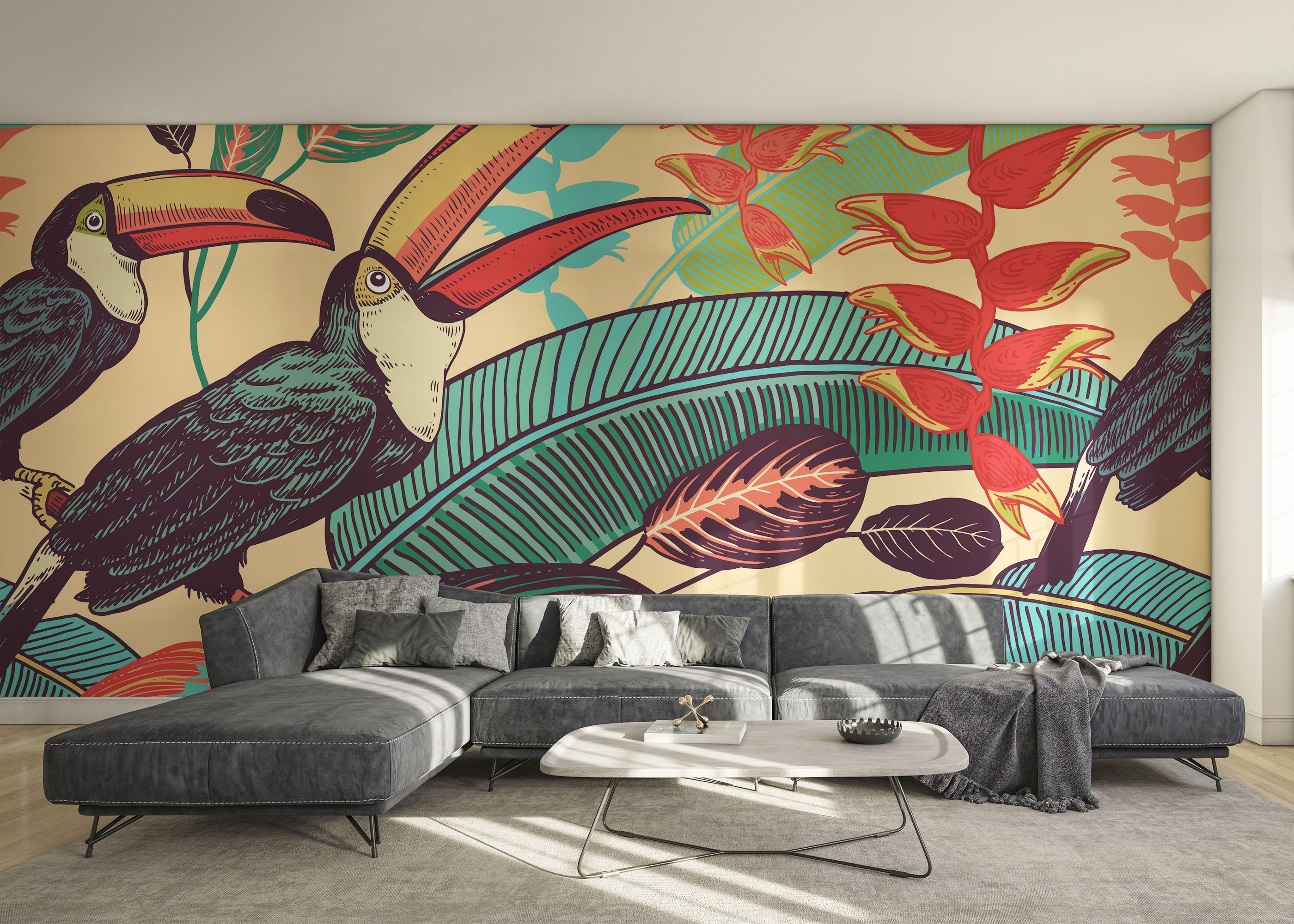 Fototapet Exotic Feel mockup 0