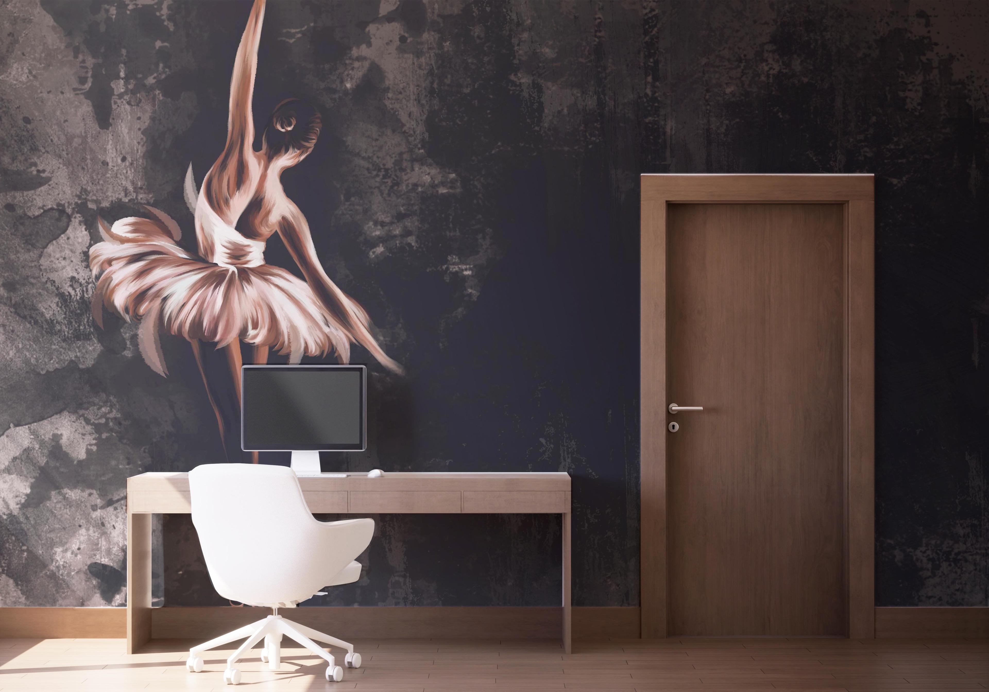 Fototapet Ballerina mockup 1