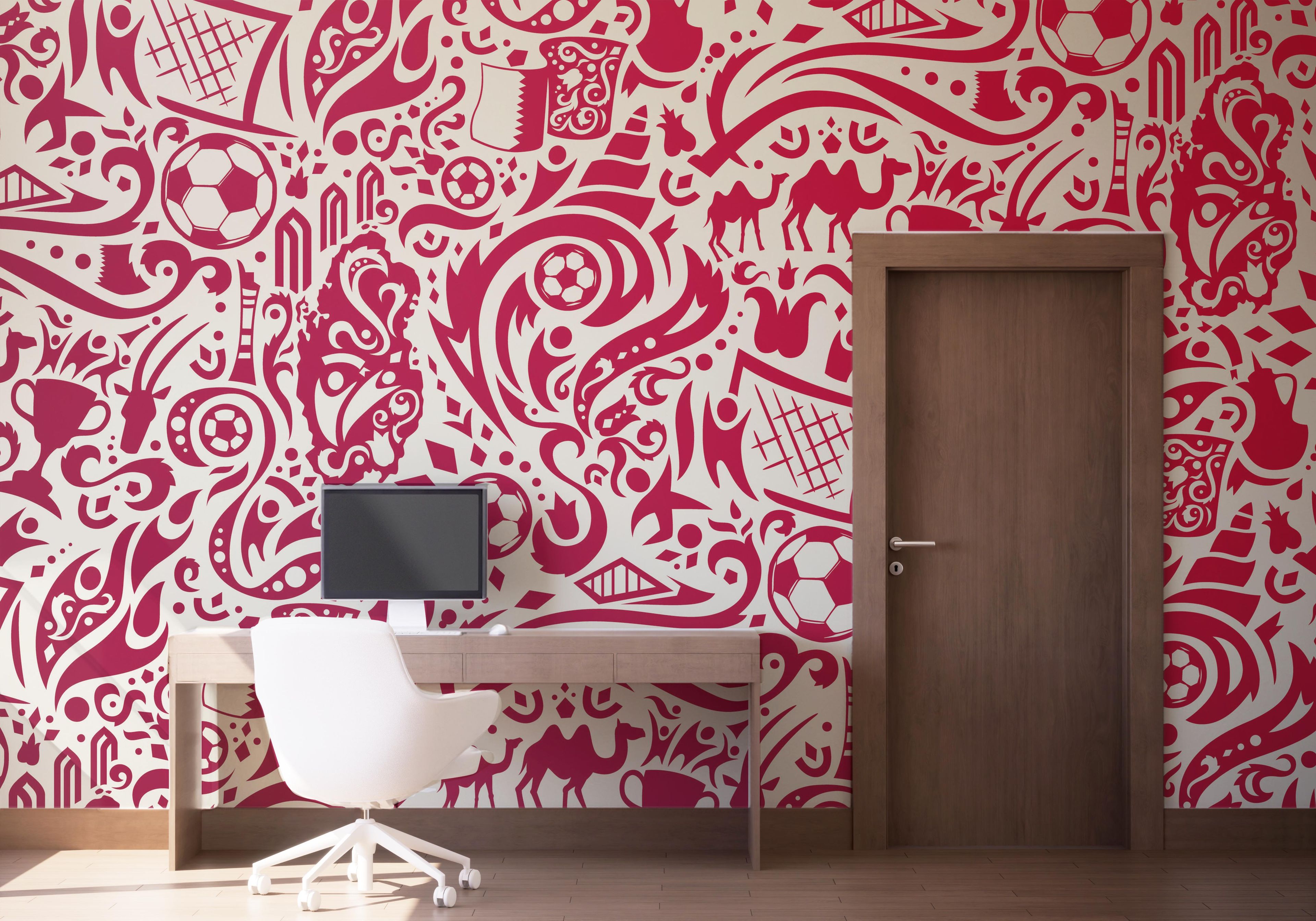 Soccer Pattern mockup 1