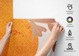 Asiatic Fish And Waves mockup 2