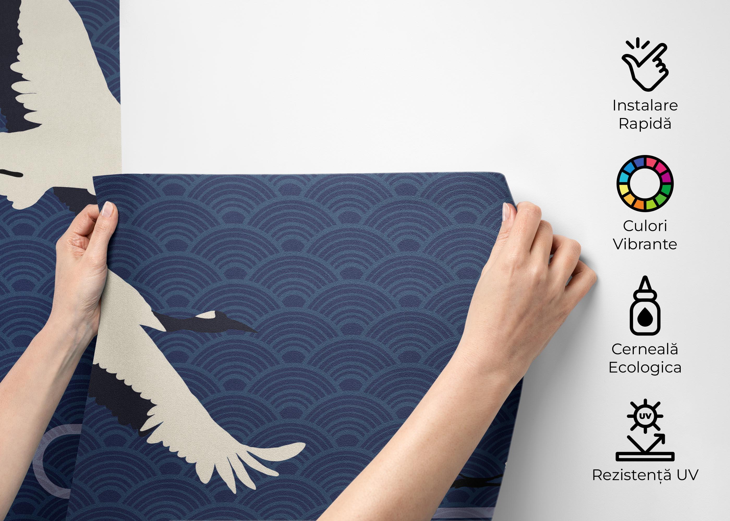 Fototapet Asiatic Oriental Background mockup 2