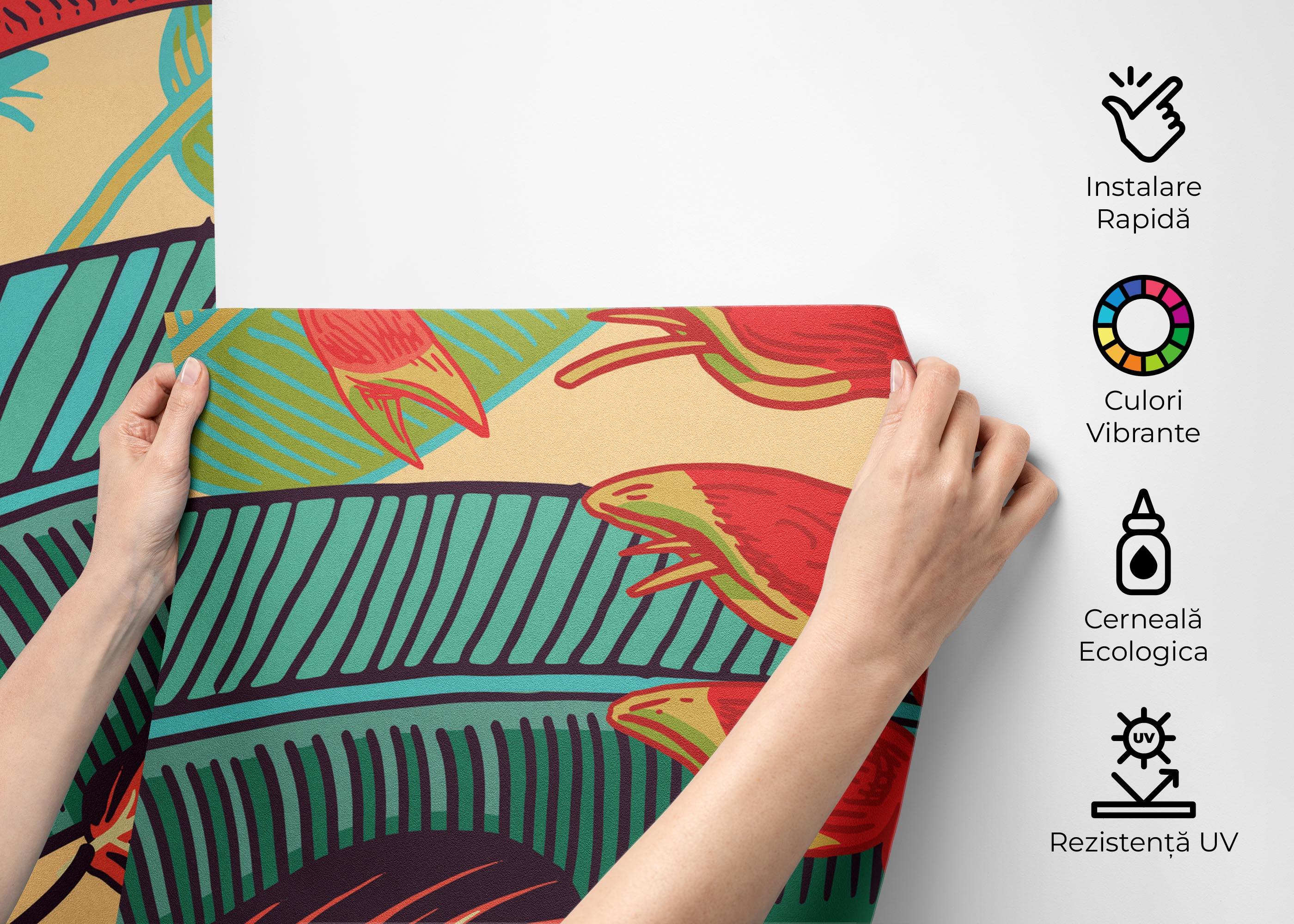 Fototapet Exotic Feel mockup 2