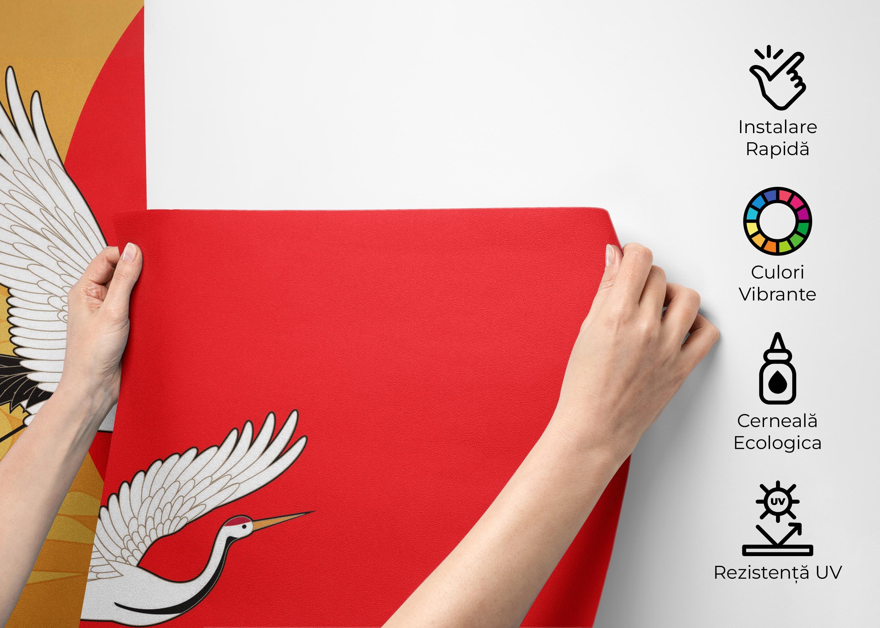 Fototapet Japanese Horizontal Landscape mockup 2