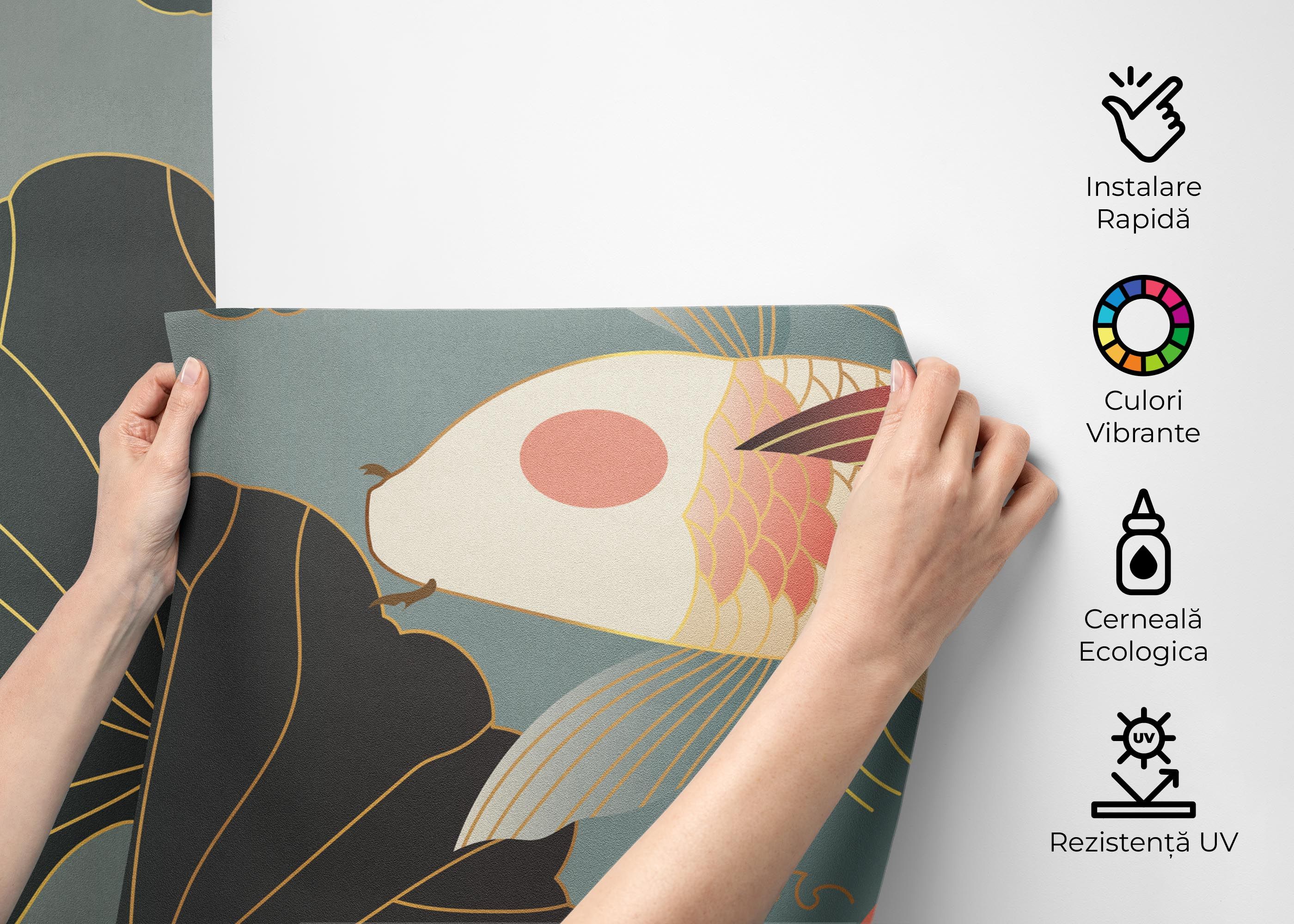 Koi Carp Fish mockup 2