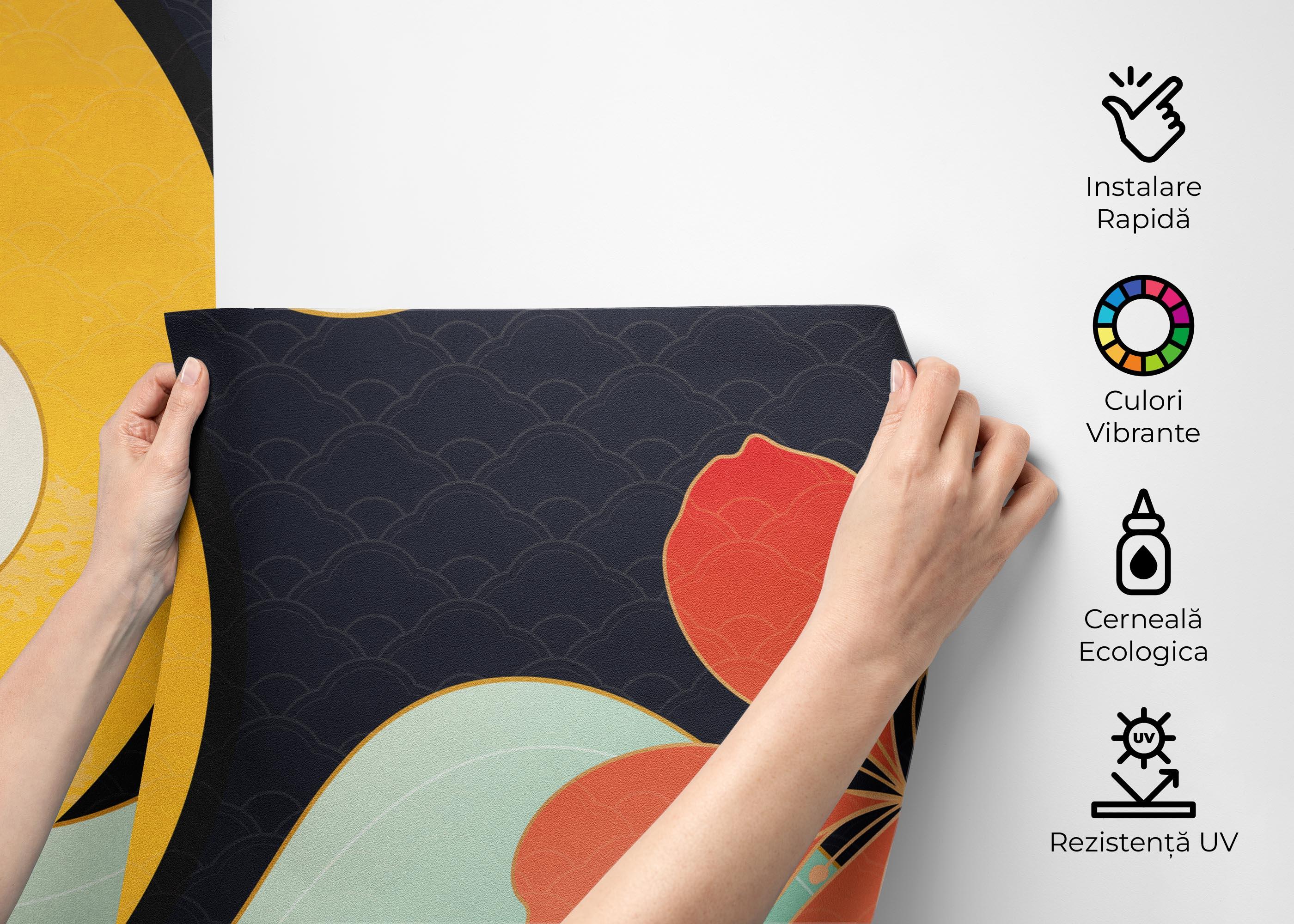 Fototapet Luxury Ocean Oriental mockup 2