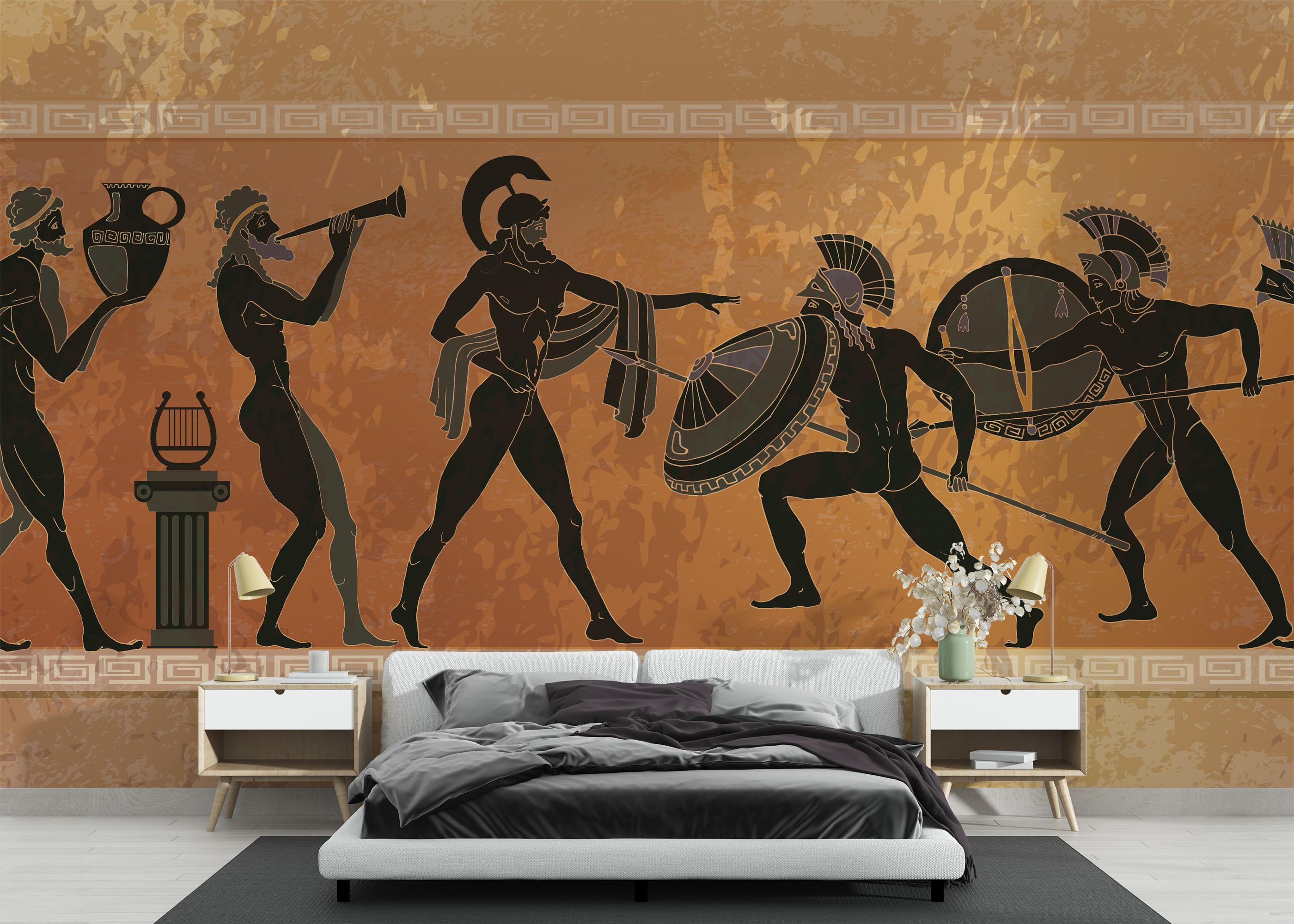 Fototapet Ancient Greek mockup 3