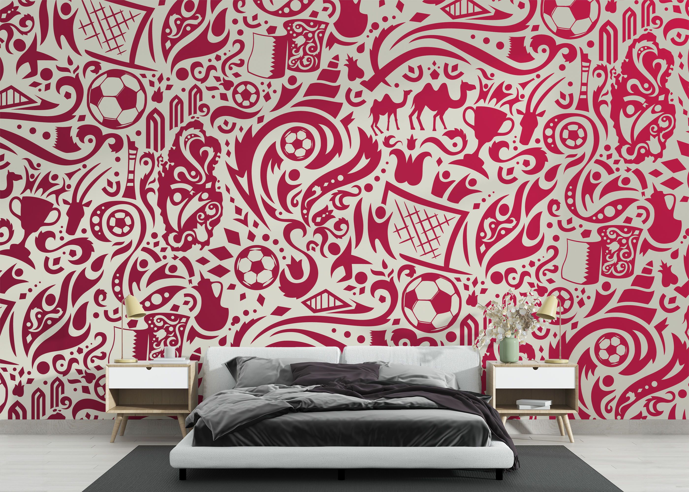 Soccer Pattern mockup 3