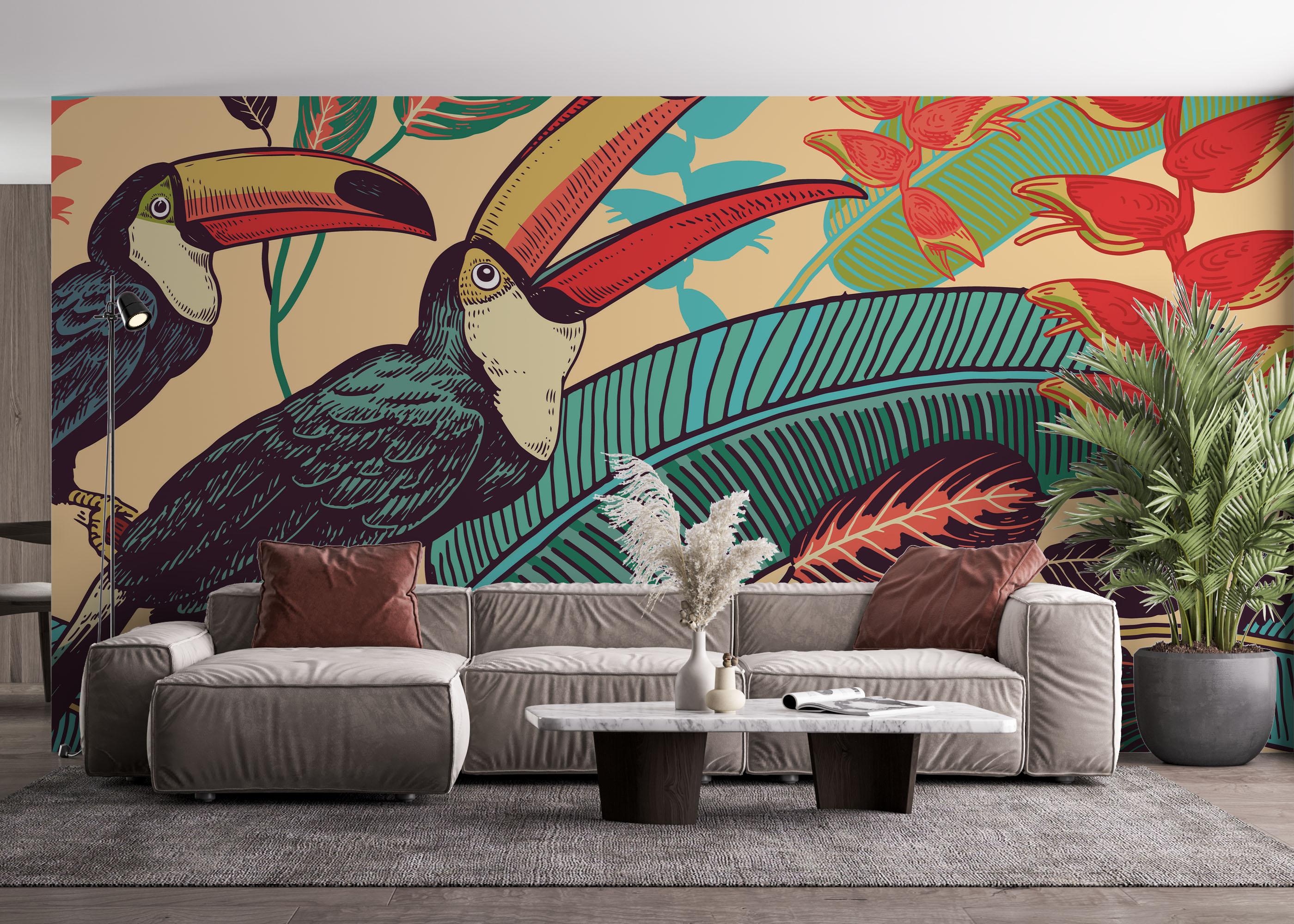 Fototapet Exotic Feel mockup 4