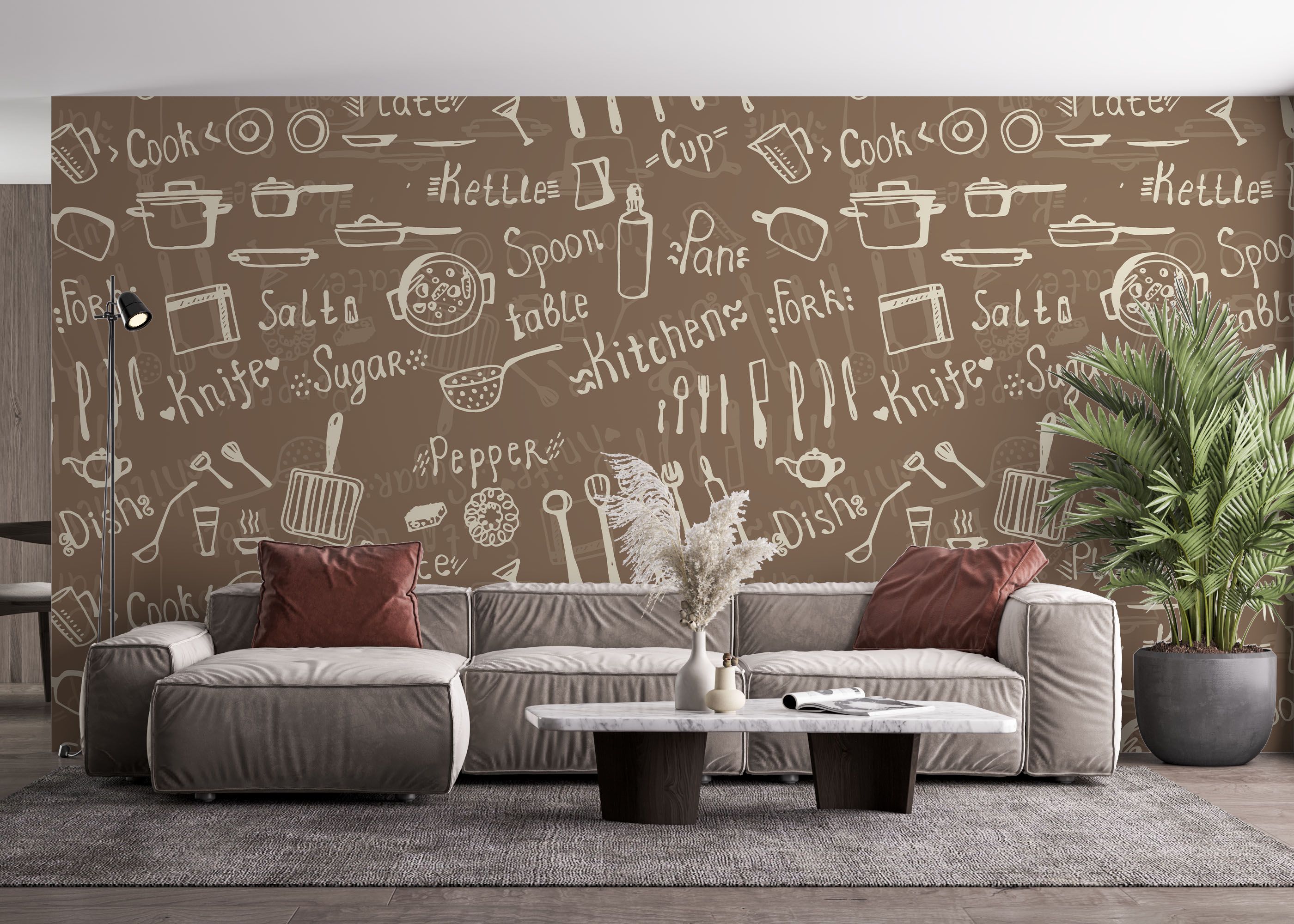 Kitchen Pattern mockup 4