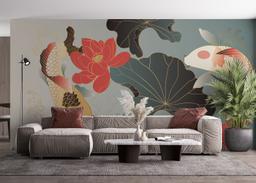 Koi Carp Fish mockup 4