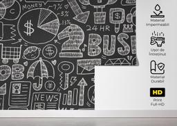 Business Chalk Board mockup 5