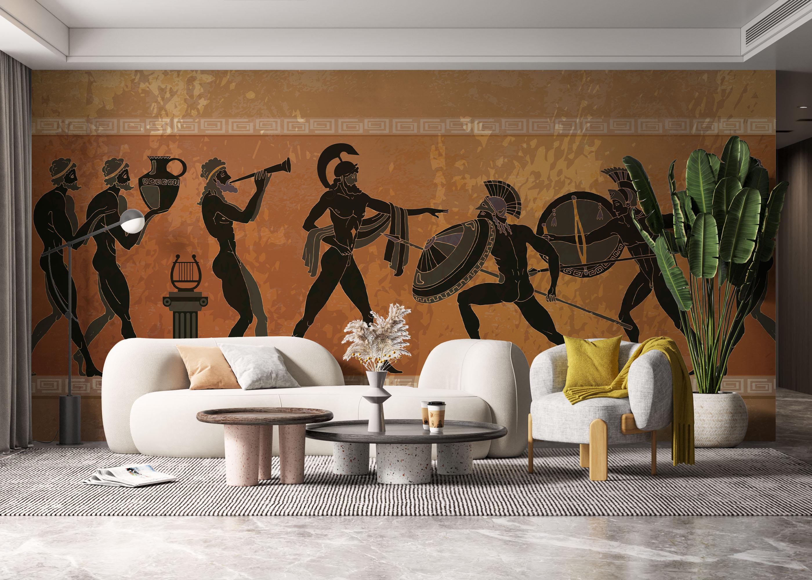 Fototapet Ancient Greek mockup 6