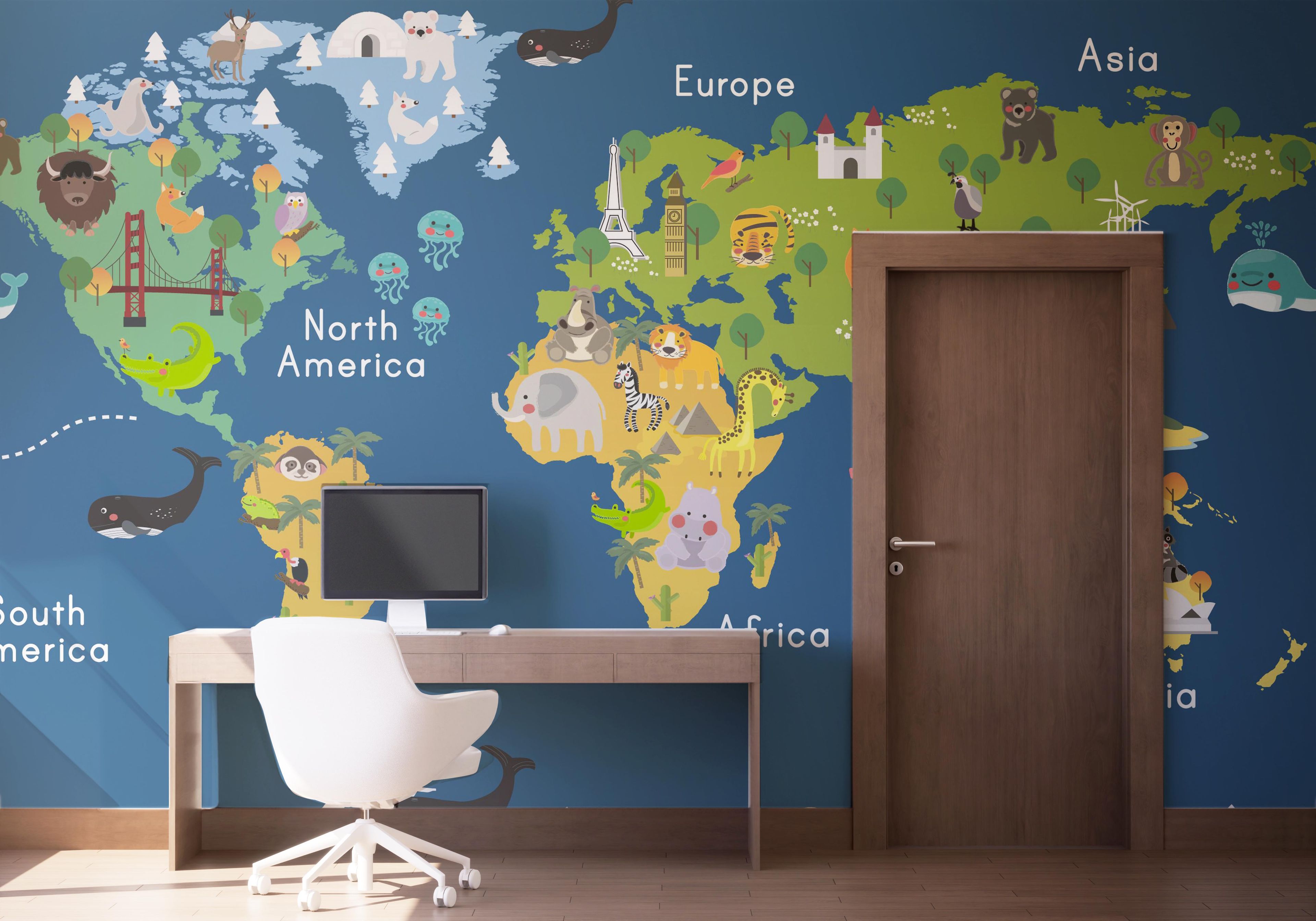 Cute Kids Map mockup 1