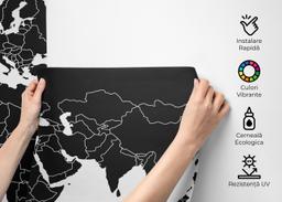 Black World Map mockup 2