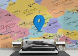 Austria Map mockup 3