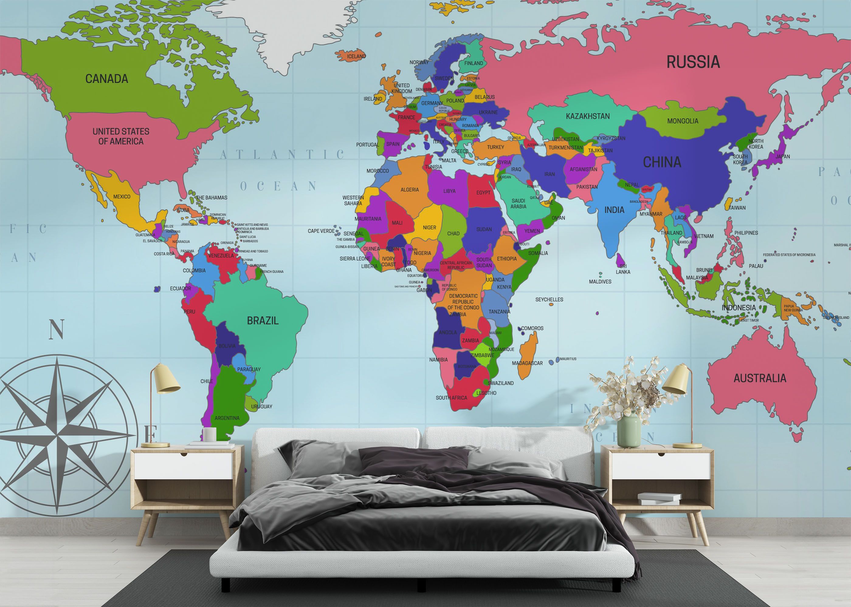 Big World Map mockup 3