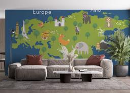 Asia Europe Map mockup 4