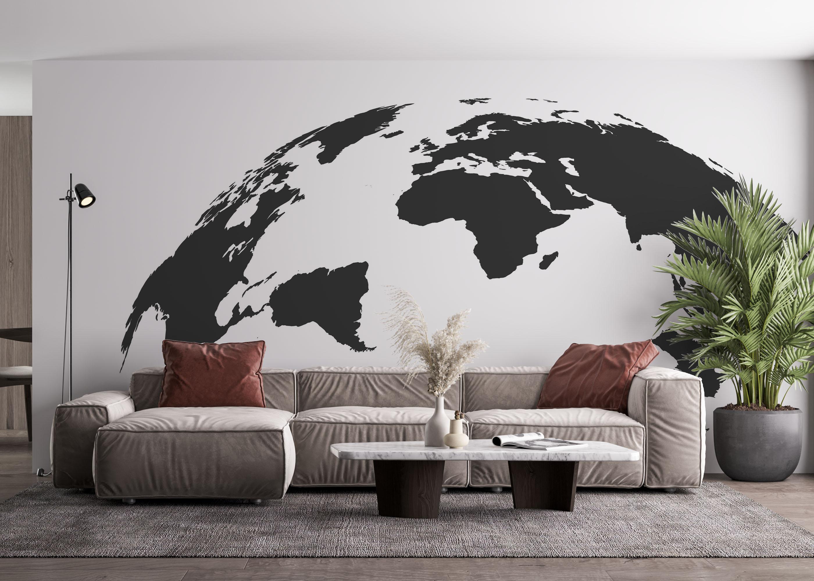 Fototapet Earth Art mockup 4