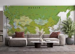 Green Asia Map mockup 4