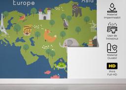 Asia Europe Map mockup 5