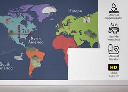 Blue Wall Map mockup 5