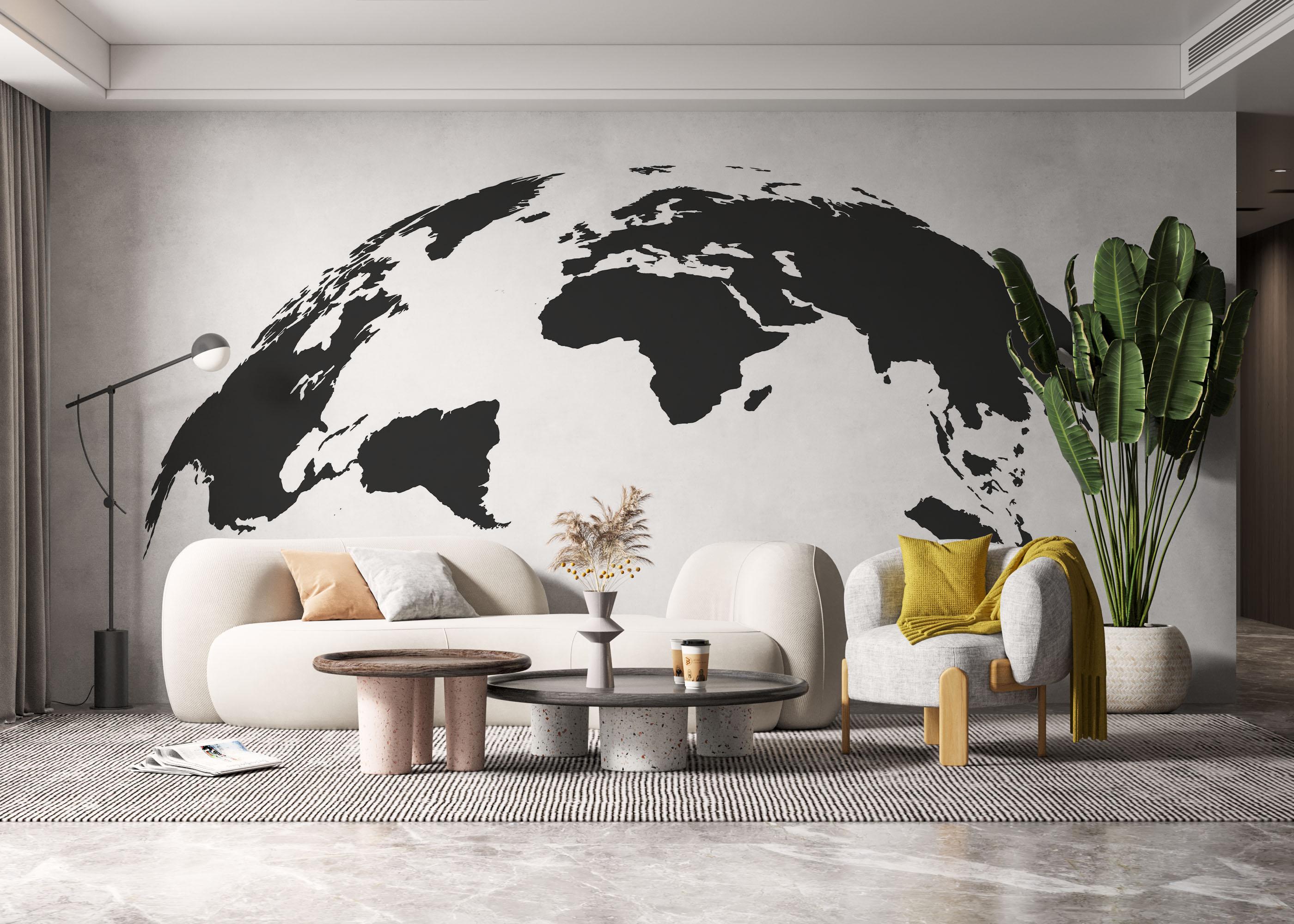 Fototapet Earth Art mockup 6