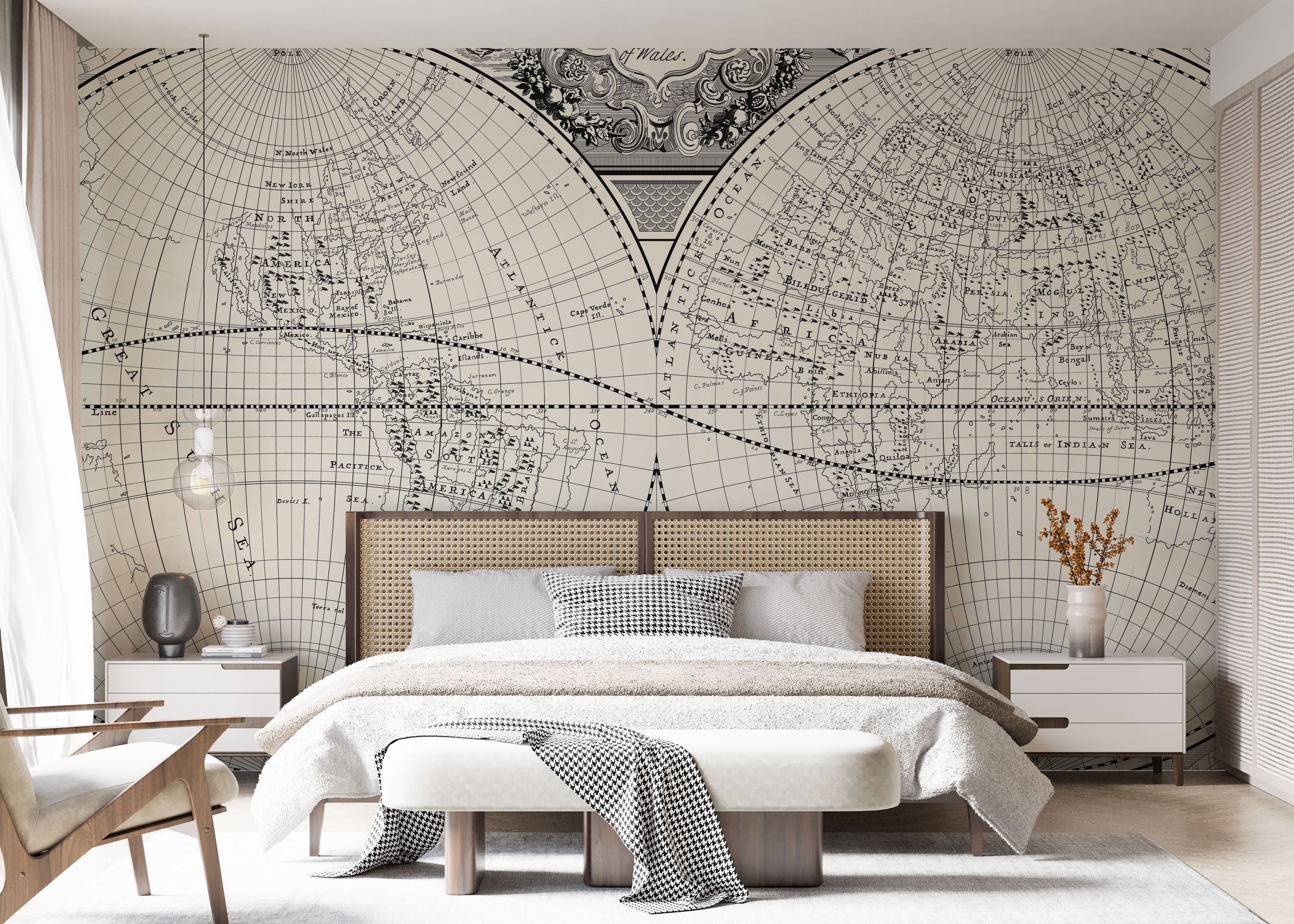 Black Old Map mockup 7