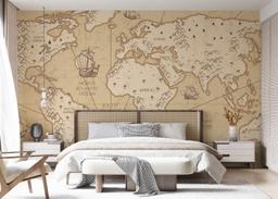 Cream Map Compass mockup 7