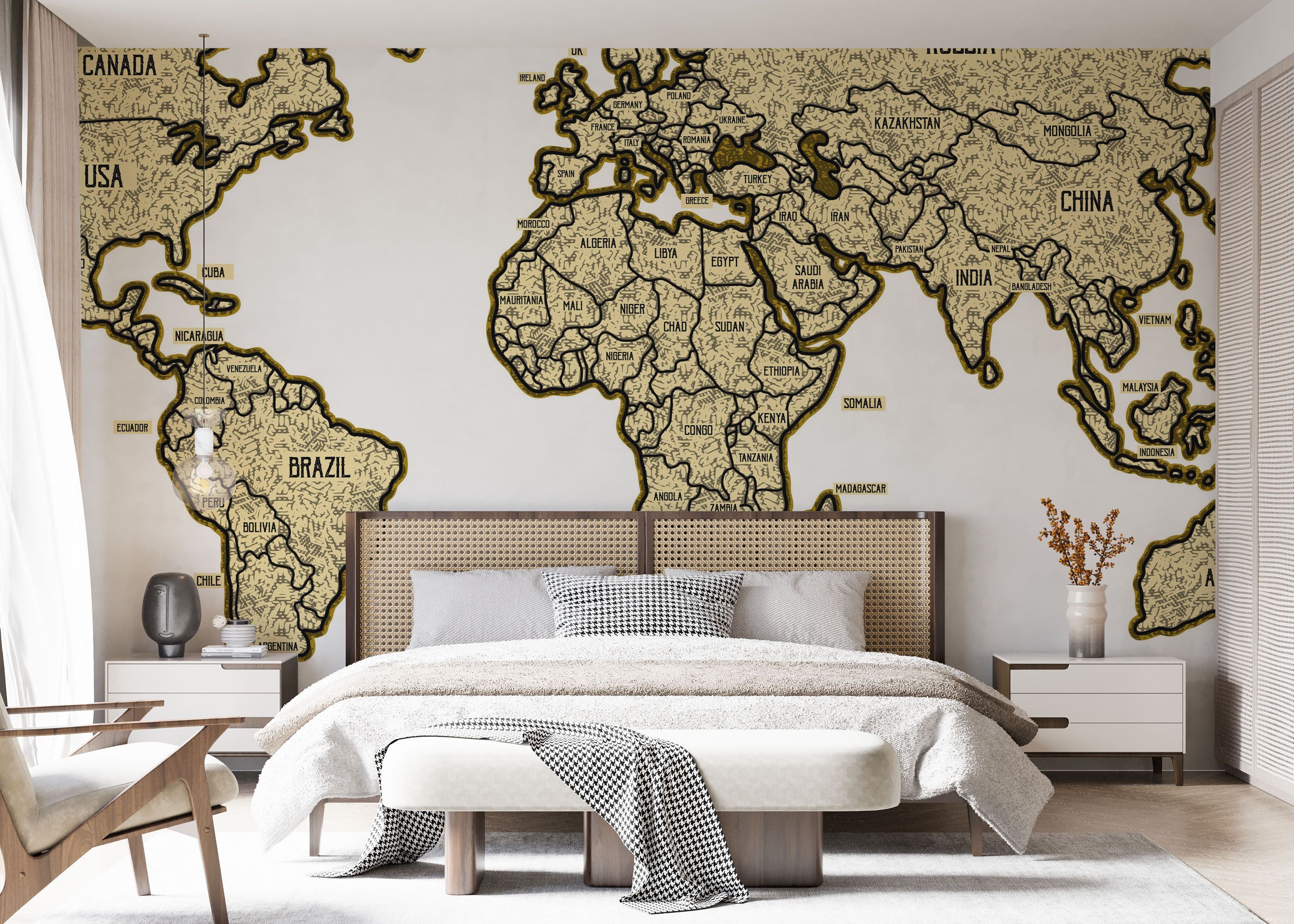 Map Vintage Engraved mockup 7
