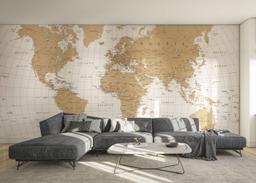 Cream Line Old Map mockup 0