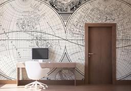 Black Old Map mockup 1