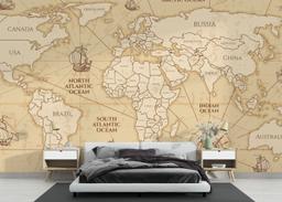 Boat Old Map mockup 3