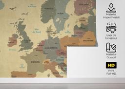 Europe Vintage Map mockup 5