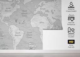 Light Grey Map mockup 5