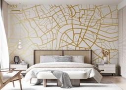 Gold London Map mockup 7