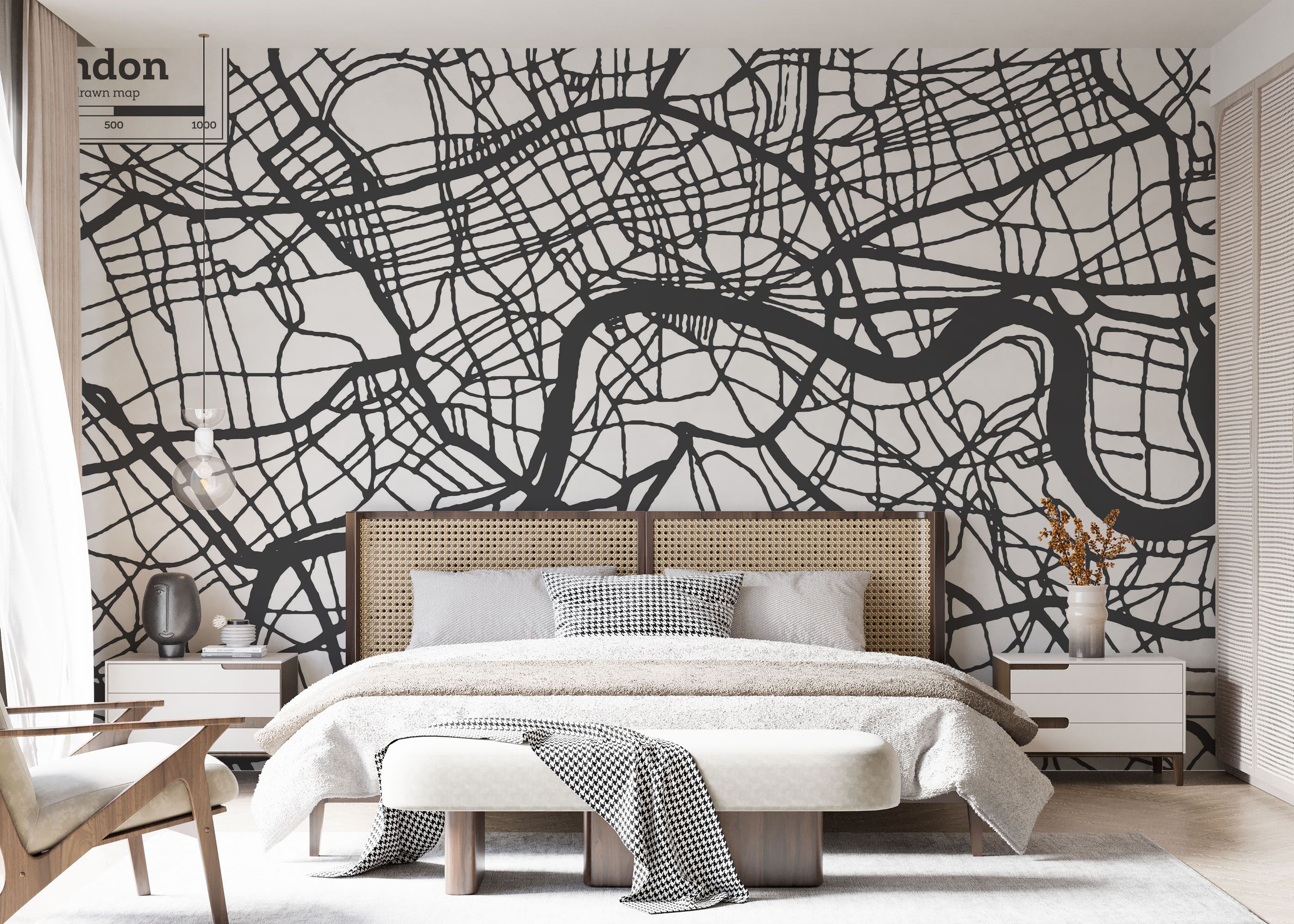 Grey Map London mockup 7