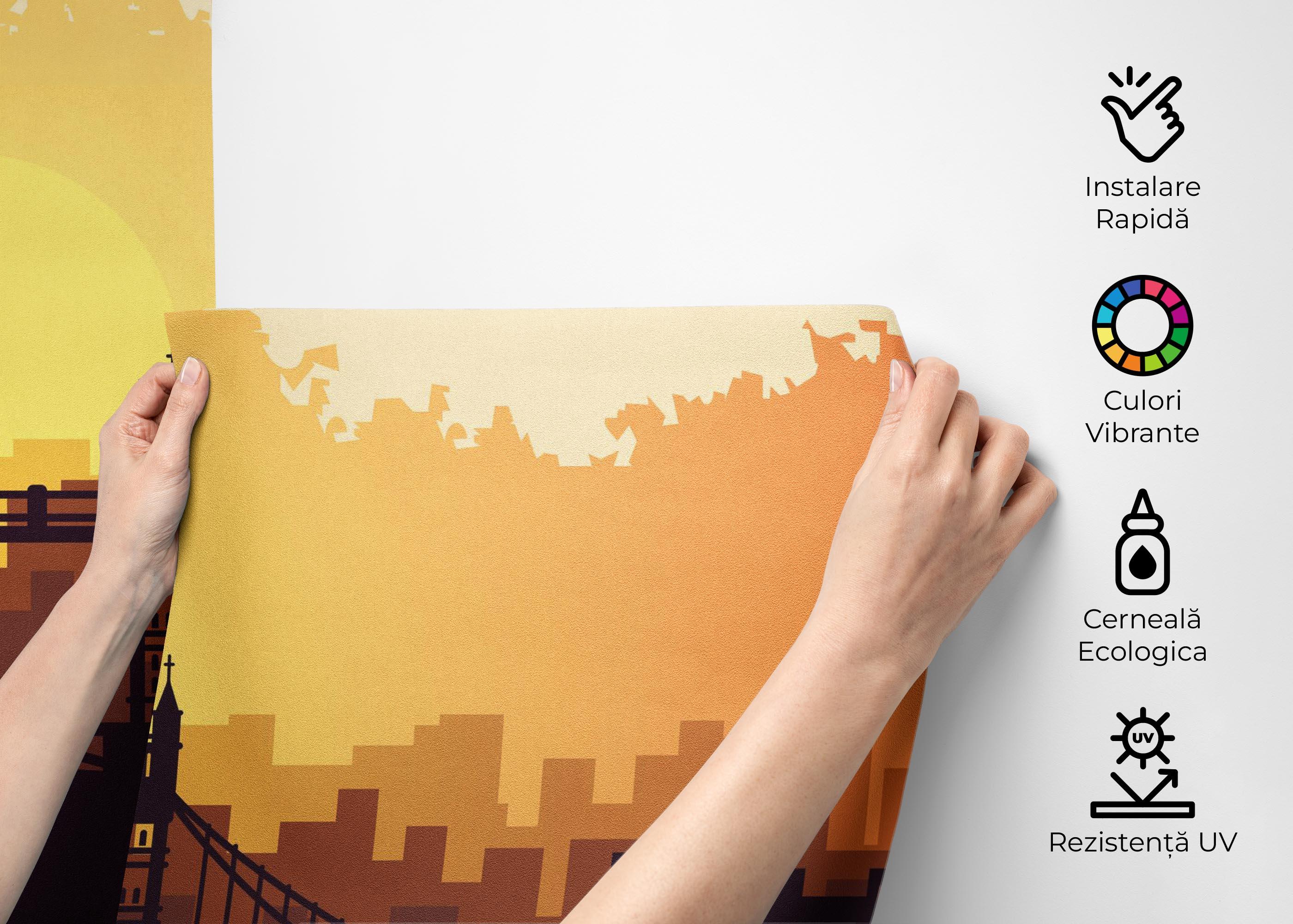 Fototapet Big Sun London mockup 2