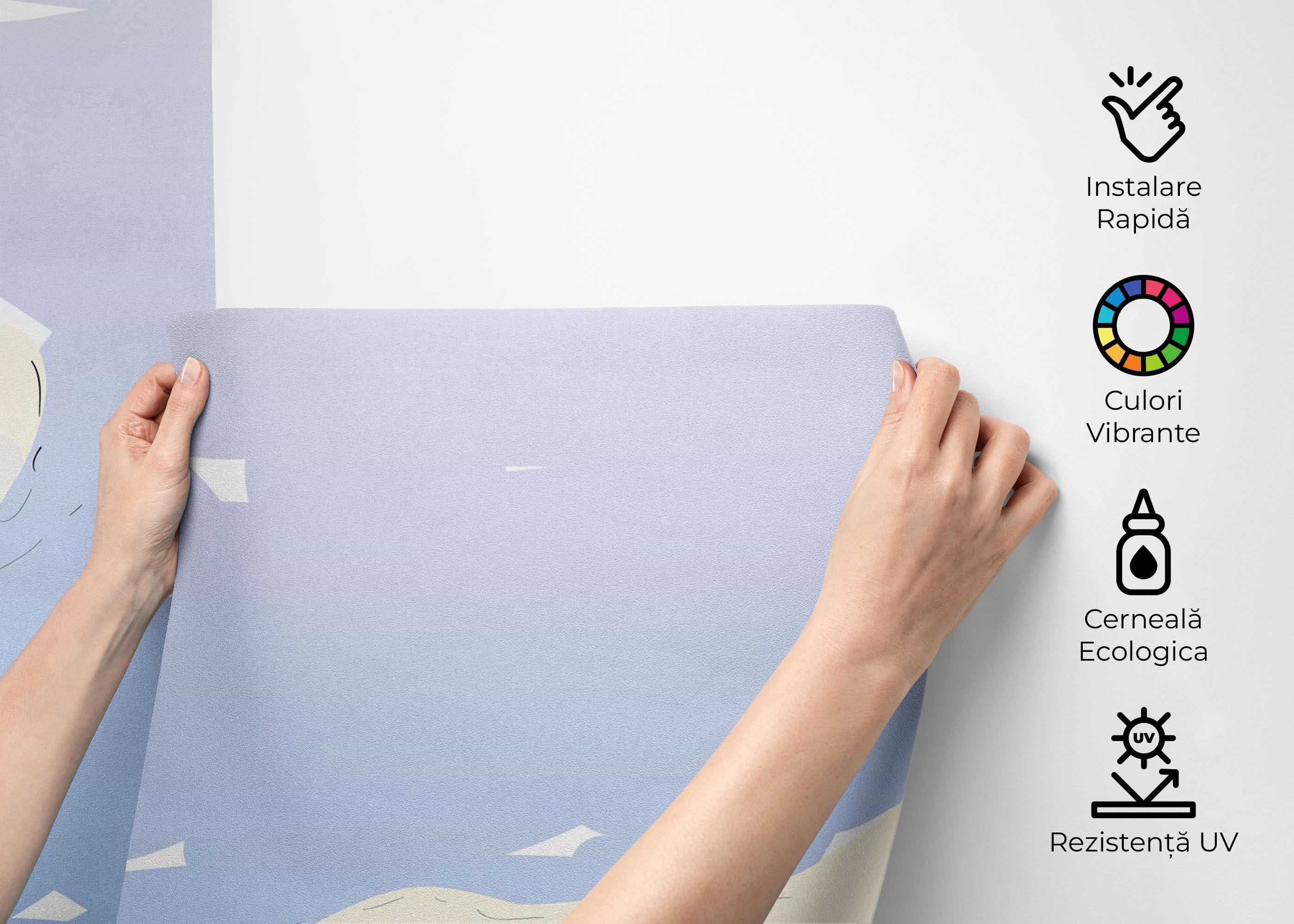 Fototapet London Clock Sketch mockup 2