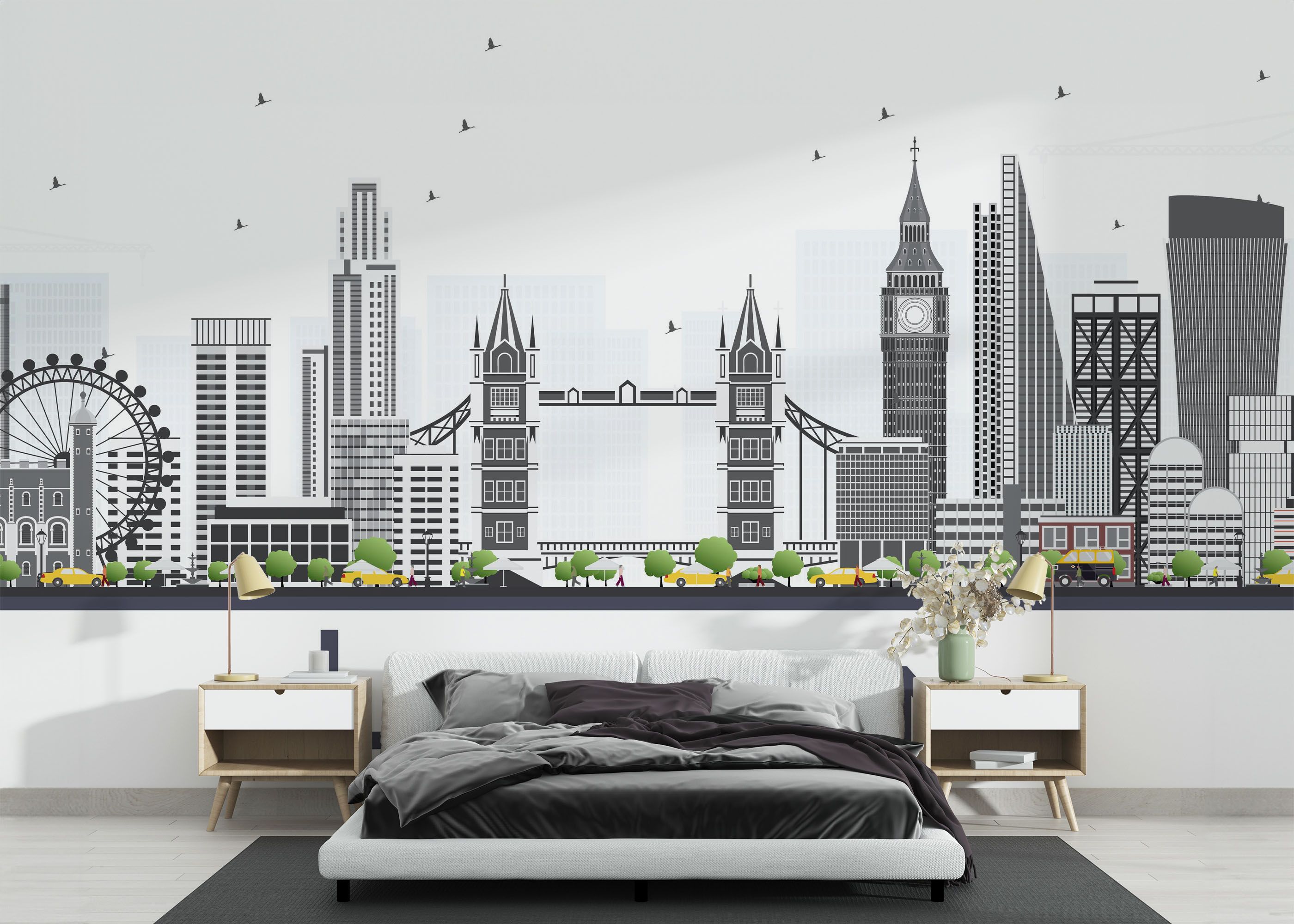 Grey Building London mockup 3