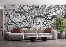 Grey Map London mockup 4